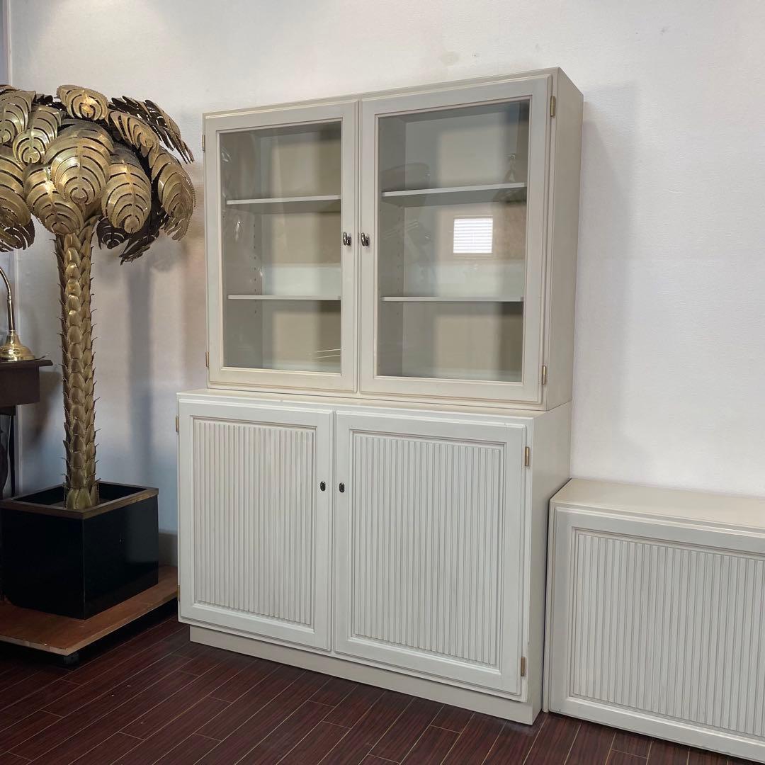 北欧 ビンテージ カップボード フレンチテイスト キッチンボード キャビネット