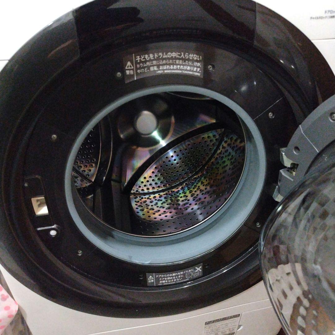 【完動品】SHARP ドラム式 洗濯乾燥機 ES-S7G-WR 右開き