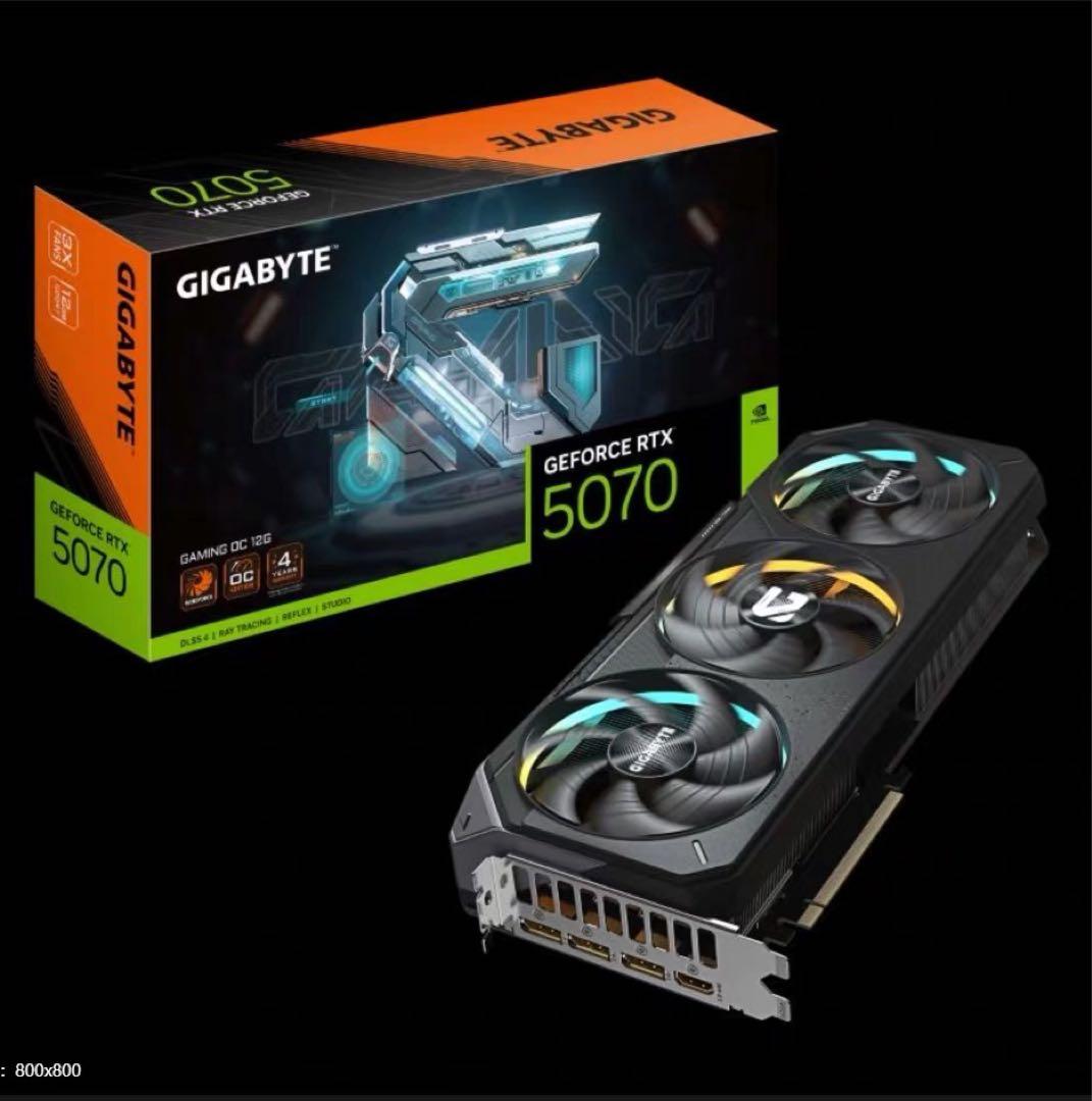 グラフィックボード・グラボ・ビデオカード GIGABYTE RTX 5070 GAMING OC 12G