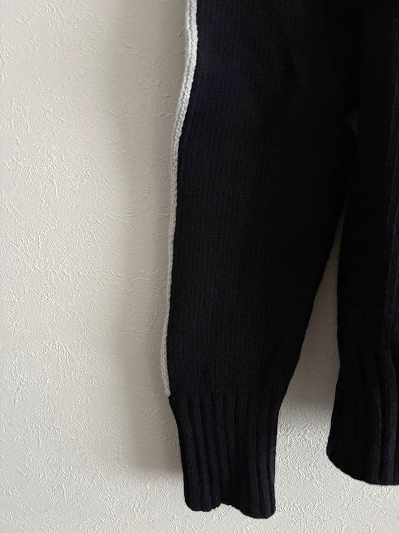 【新品未使用】 Egonlab. ラインタートルネックニット