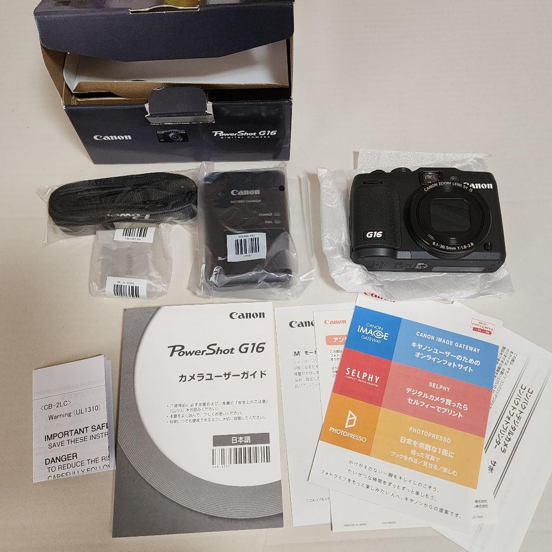 【極美品】 Canon PowerShot G16 キャノン デジタルカメラ