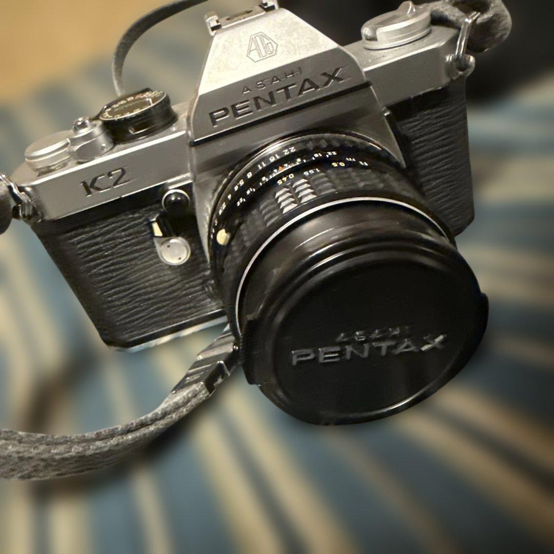 Pentax K2 + SMC PENTAX-M 2:1.4 50mmカバー付き