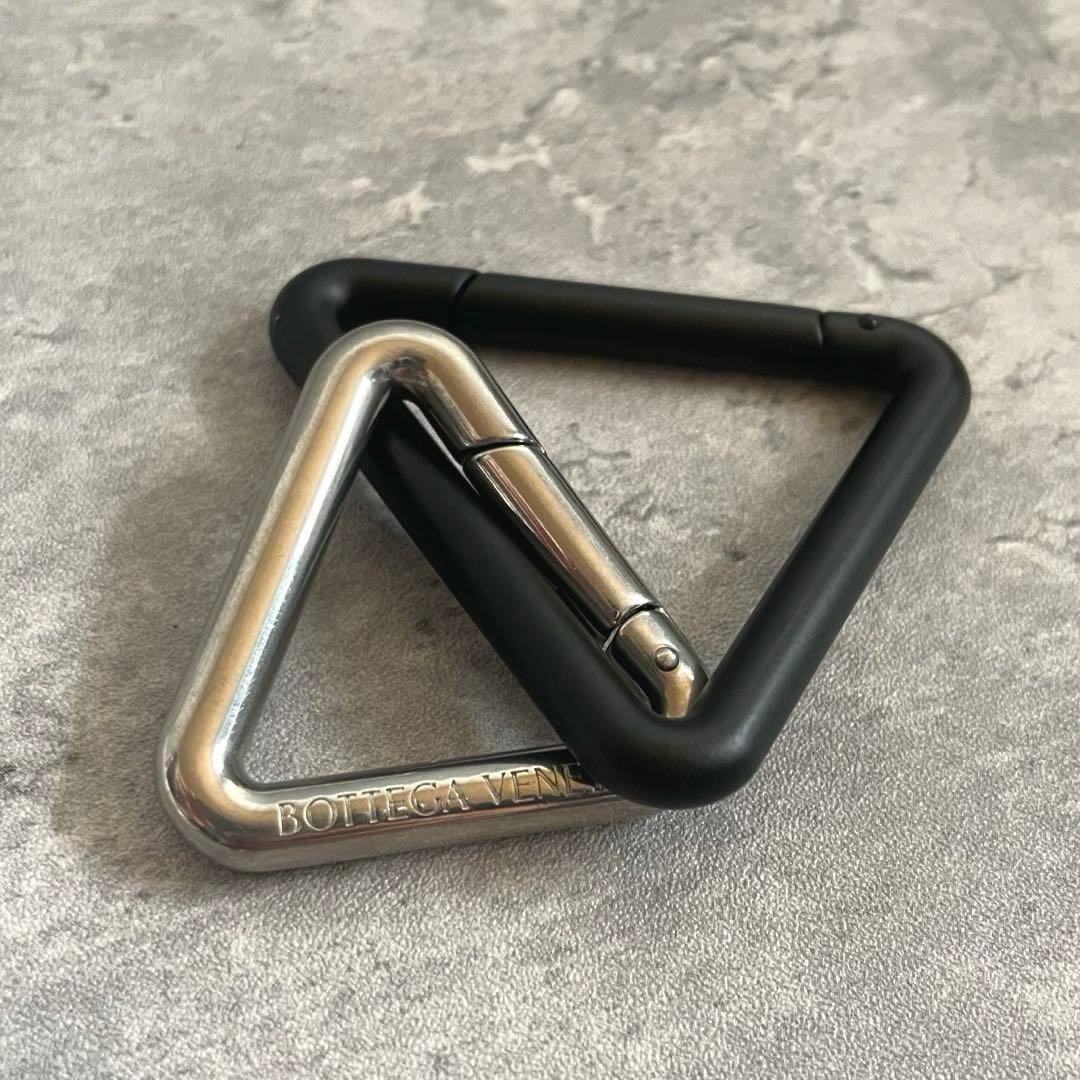 【未使用】 保管品 Bottega Veneta トライアングル キーリング