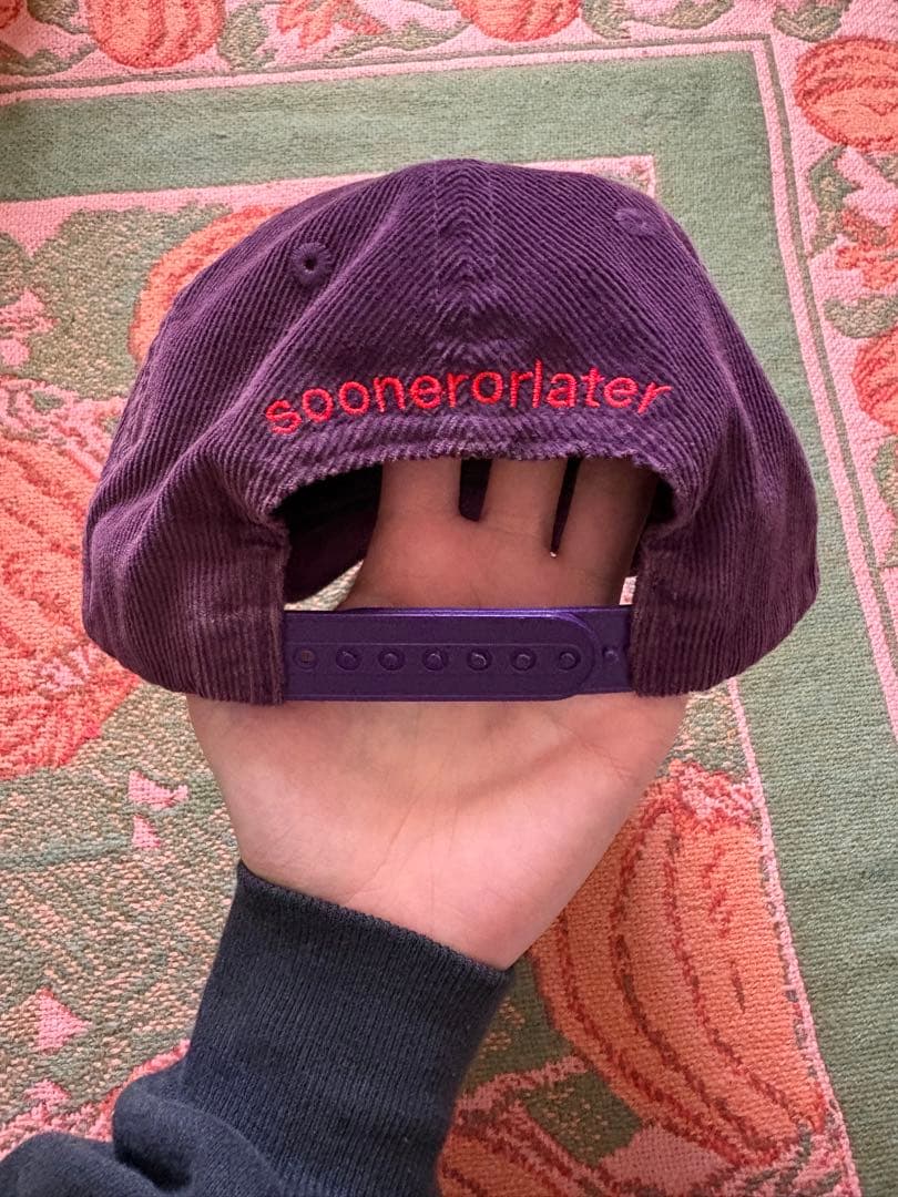 sol soonerorlater Thai Logo 5 Penal Cap紫