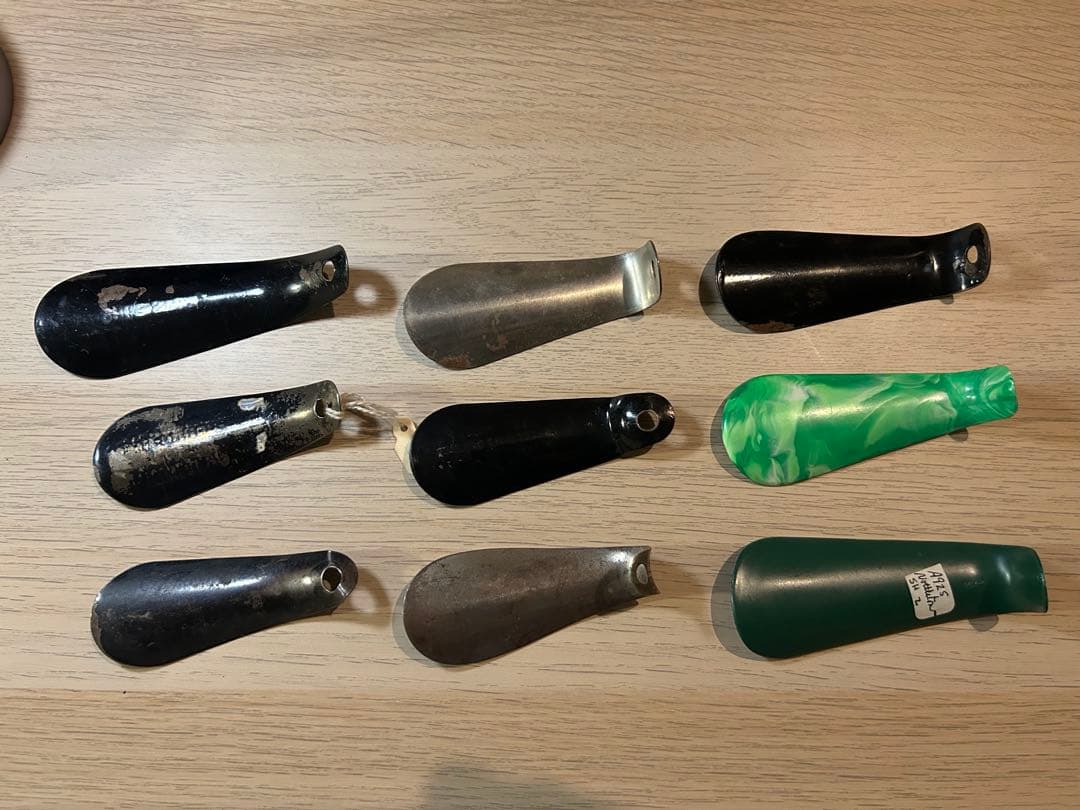 ビンテージ シューホーン 61本+ ボタンフック 15本　まとめ売り