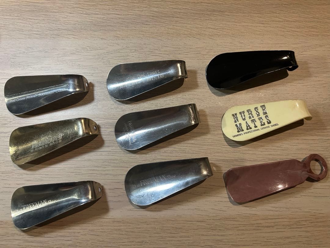 ビンテージ シューホーン 61本+ ボタンフック 15本　まとめ売り