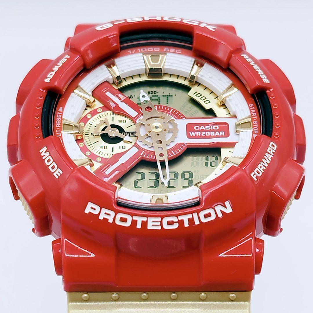 カシオ G-SHOCK クレイジーカラーズ アイアンマンカラー GA-110CS