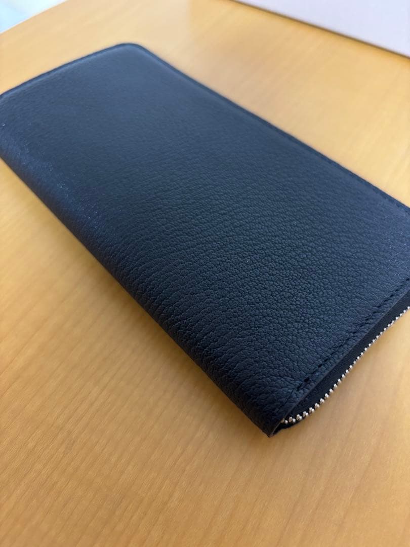 MOLINI MiniRoundZipLongWallet-Black×Gray