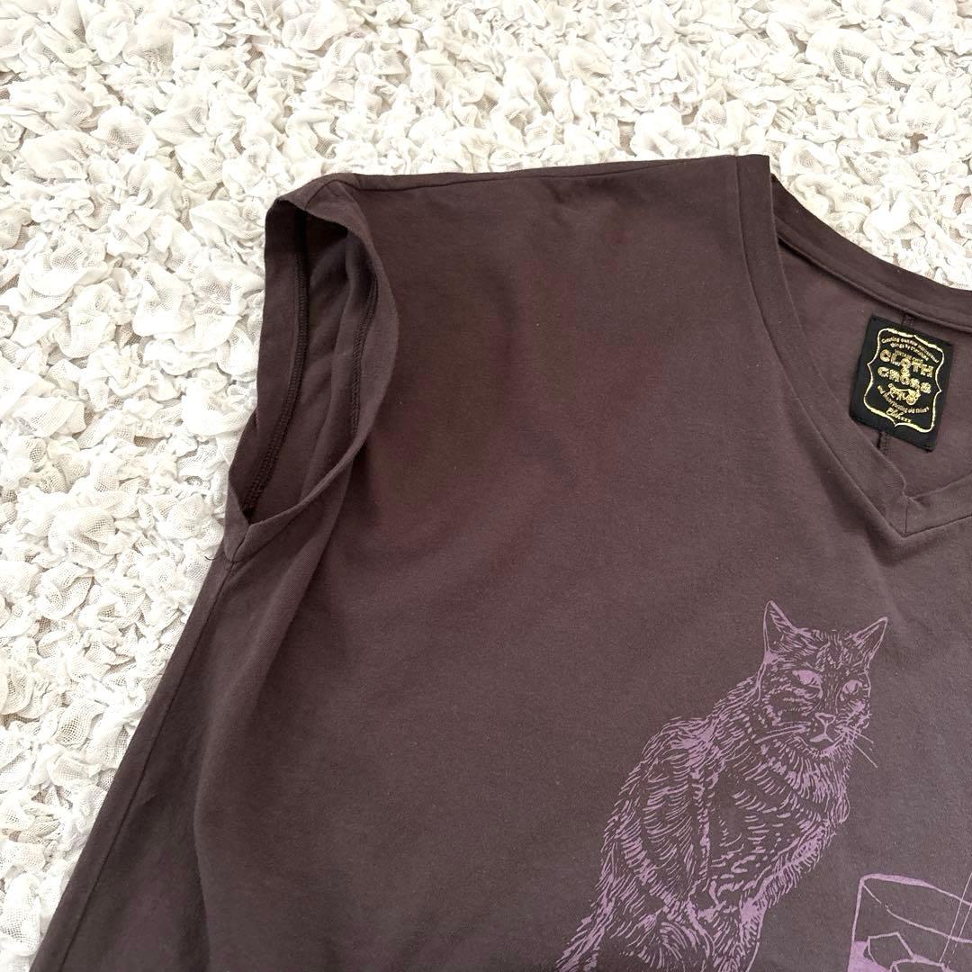 クロスアンドクロス　石田ゆり子　Vネック半袖Ｔ　ハニオ