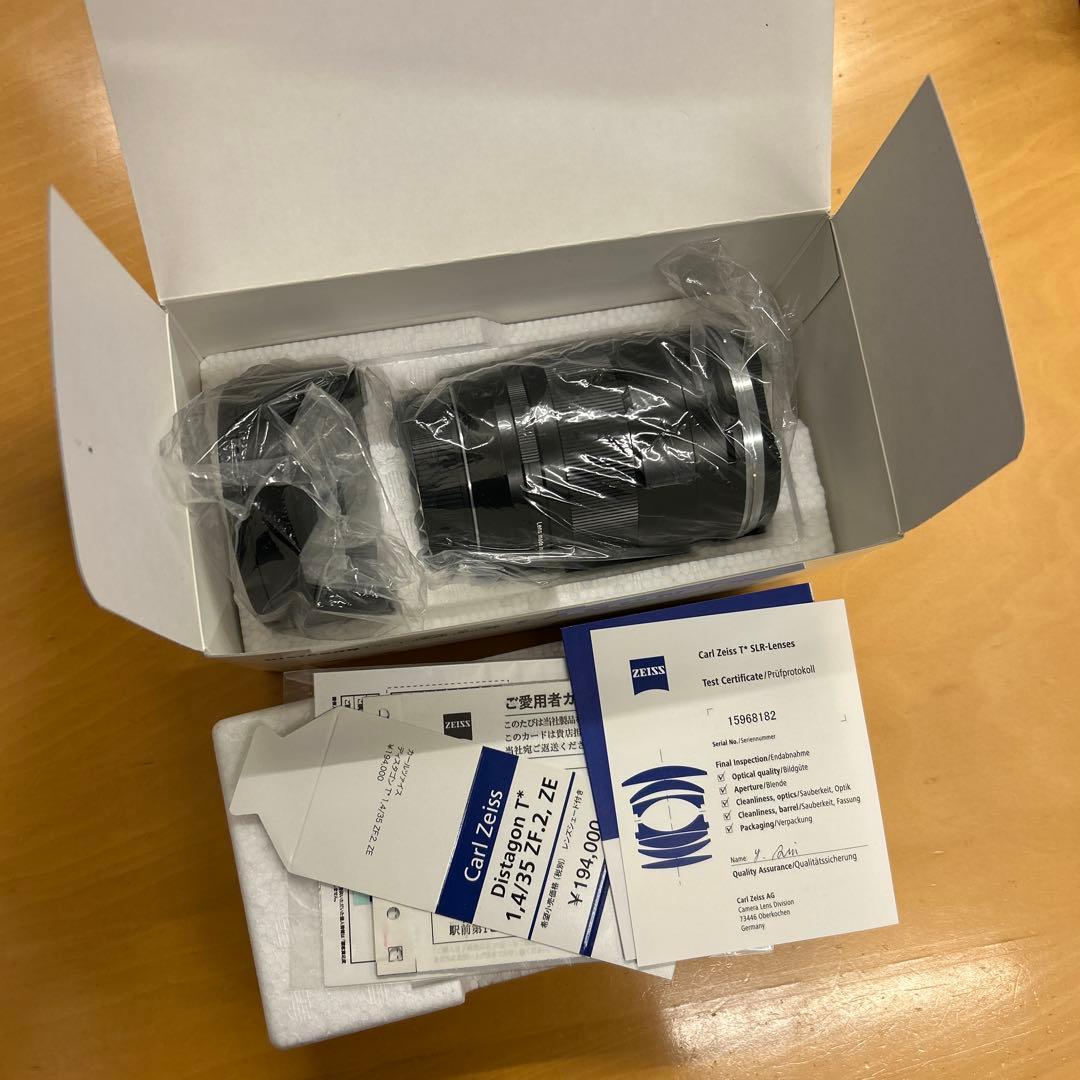 Carl Zeiss Distagon T*1.4/35mm ZE キャノン用