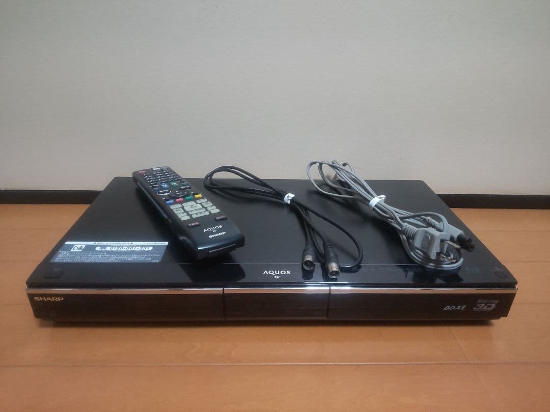シャープ　AQUOS　BD―HDW75 500GB→1TB プチメンテ済み