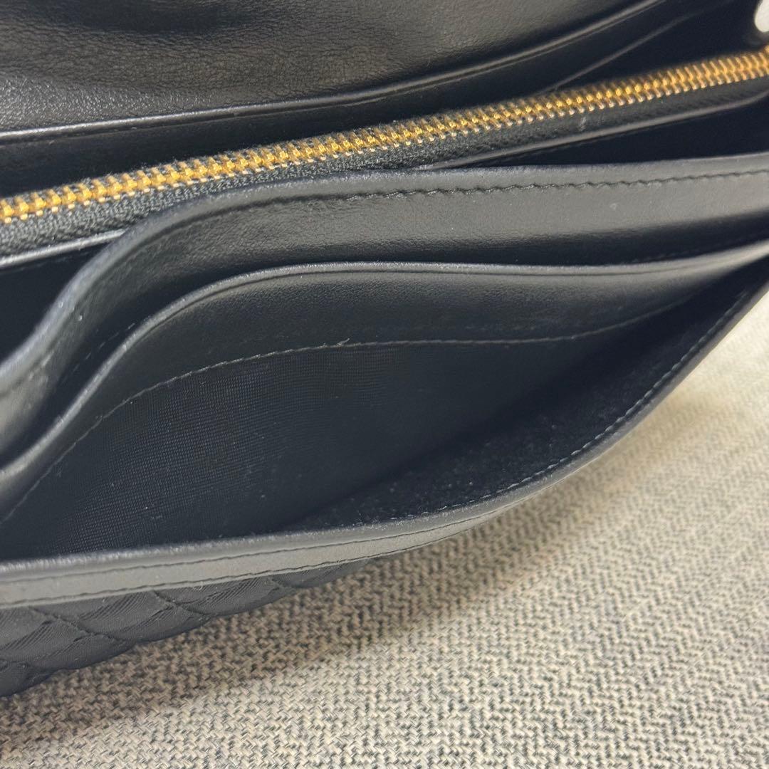 PRADA プラダ テスートナイロン キルティング 二つ折り ロングウォレット