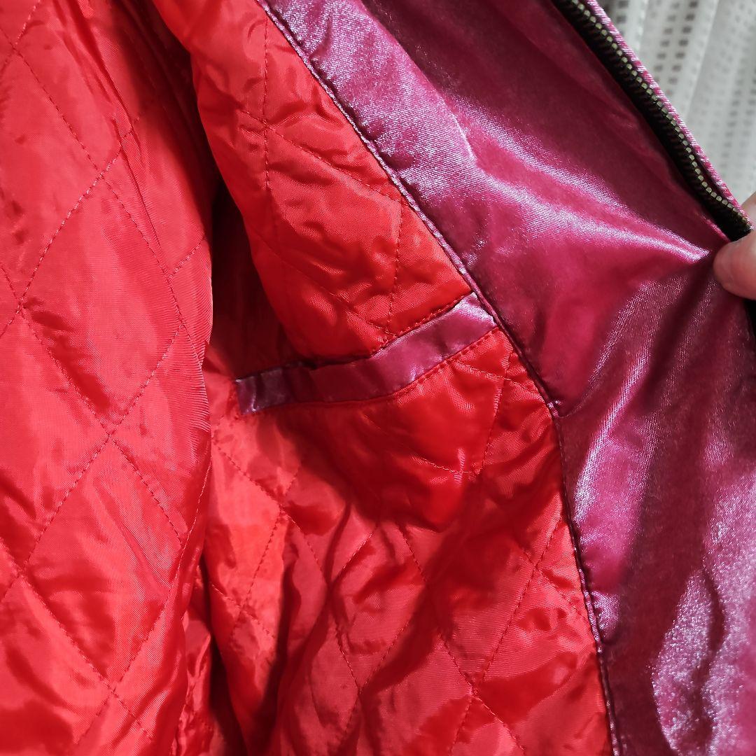 ピンクのキラキラ✨スカジャン★暖かい❤中綿