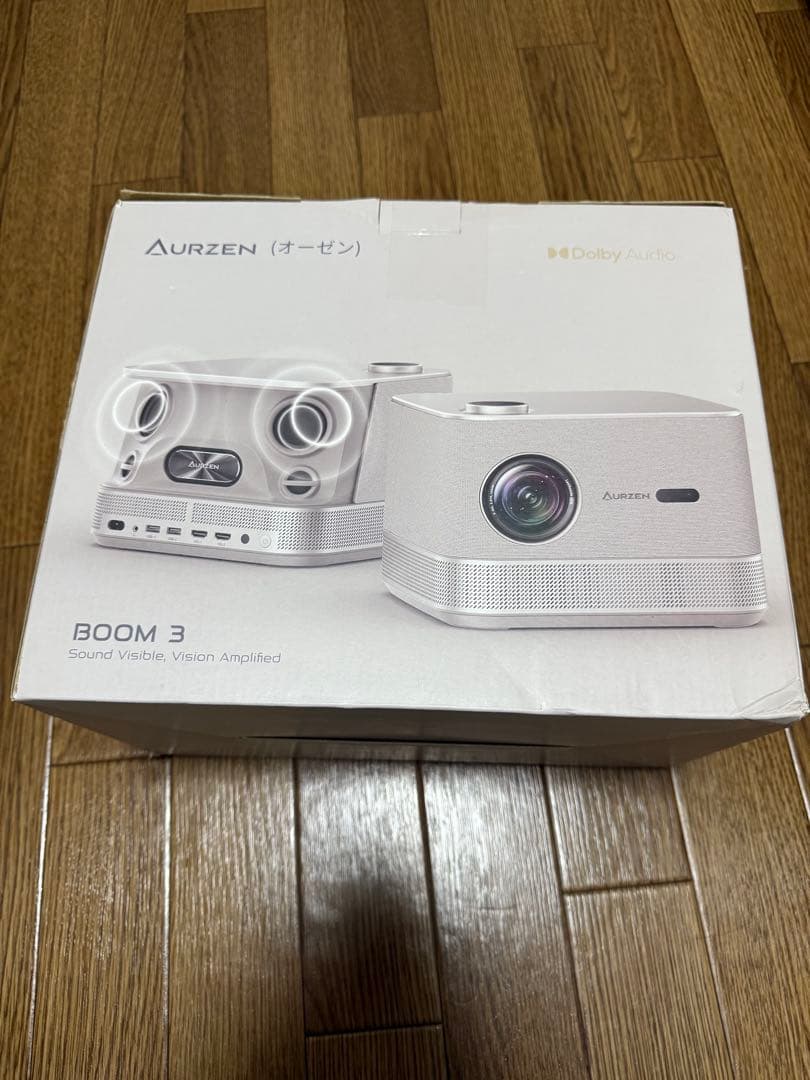 Aruzen 4K対応 ホームシアター　ホームプロジェクター BOOM3