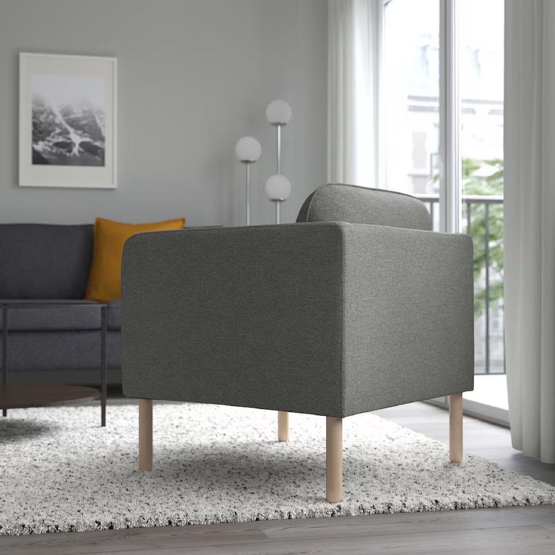 【送料込み　たのメル便】IKEA ヴィスカバッカ椅子ソファー　1人掛け　イケア