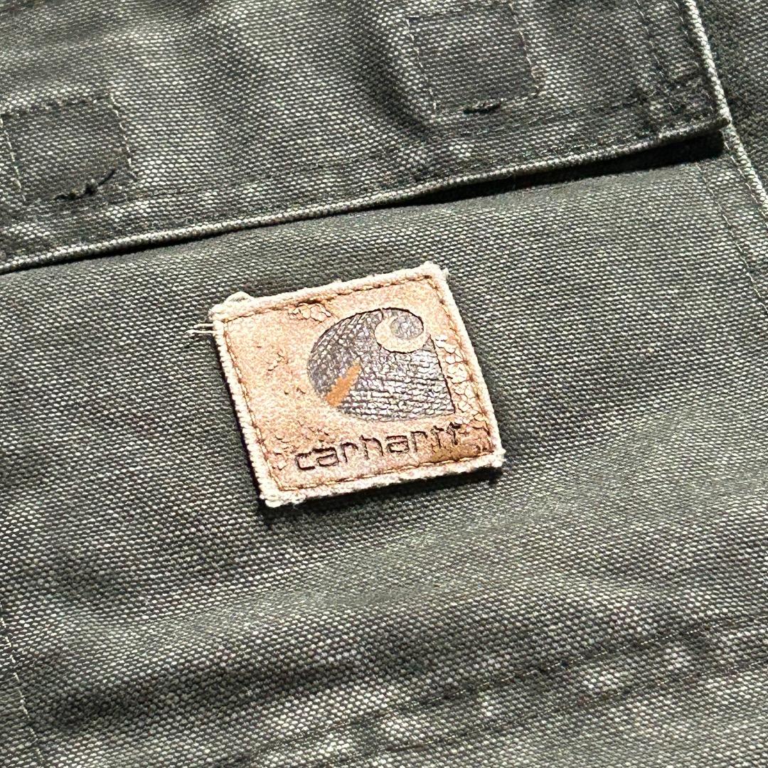 00s メキシコ製USA生地 モスグリーン カーハートトラディショナルジャケット