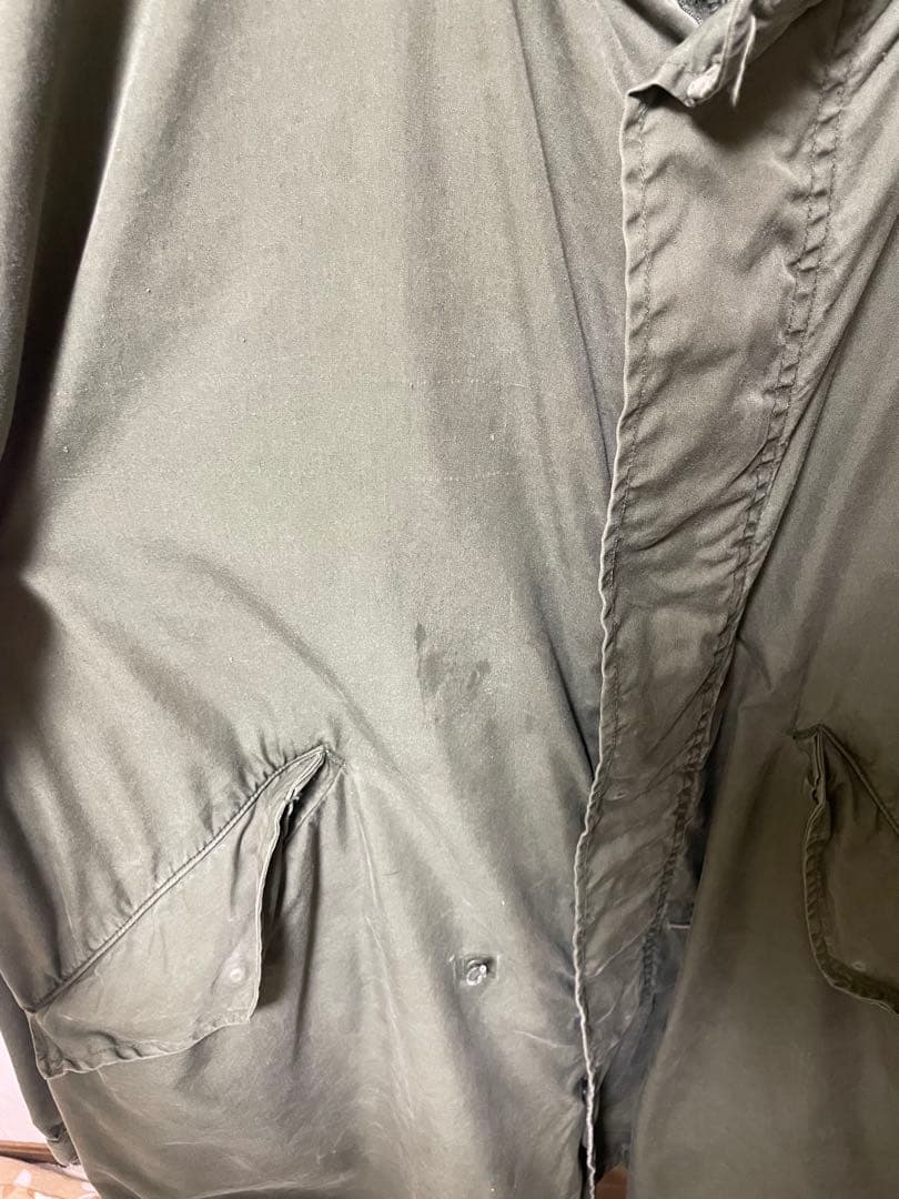 80s米軍実物M-65 モッズコート　ミリタリージャケット　アメリカ軍　カーキ