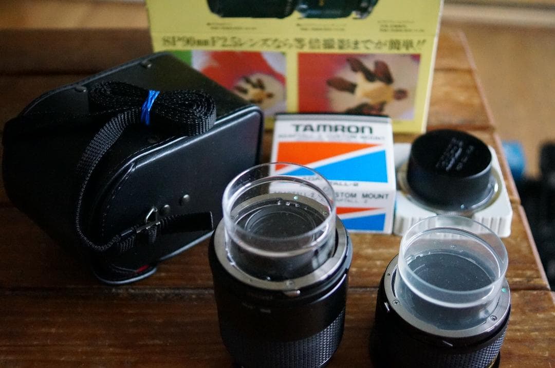 TAMRON SP 90mm F/2.5,Tube, Adaptal レンズ