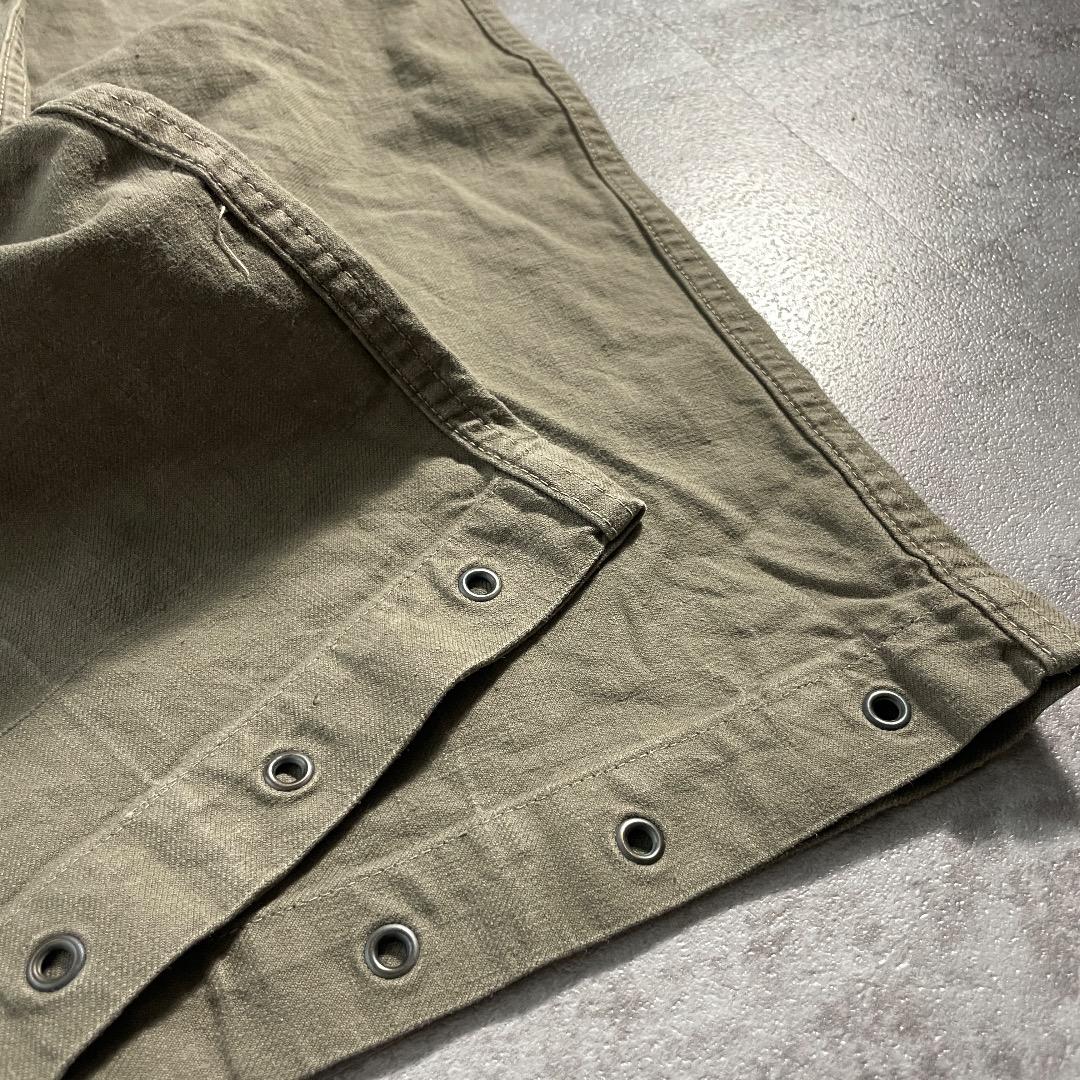 40-50s スウェーデン軍 コットン ミリタリー ベイカーパンツ M39