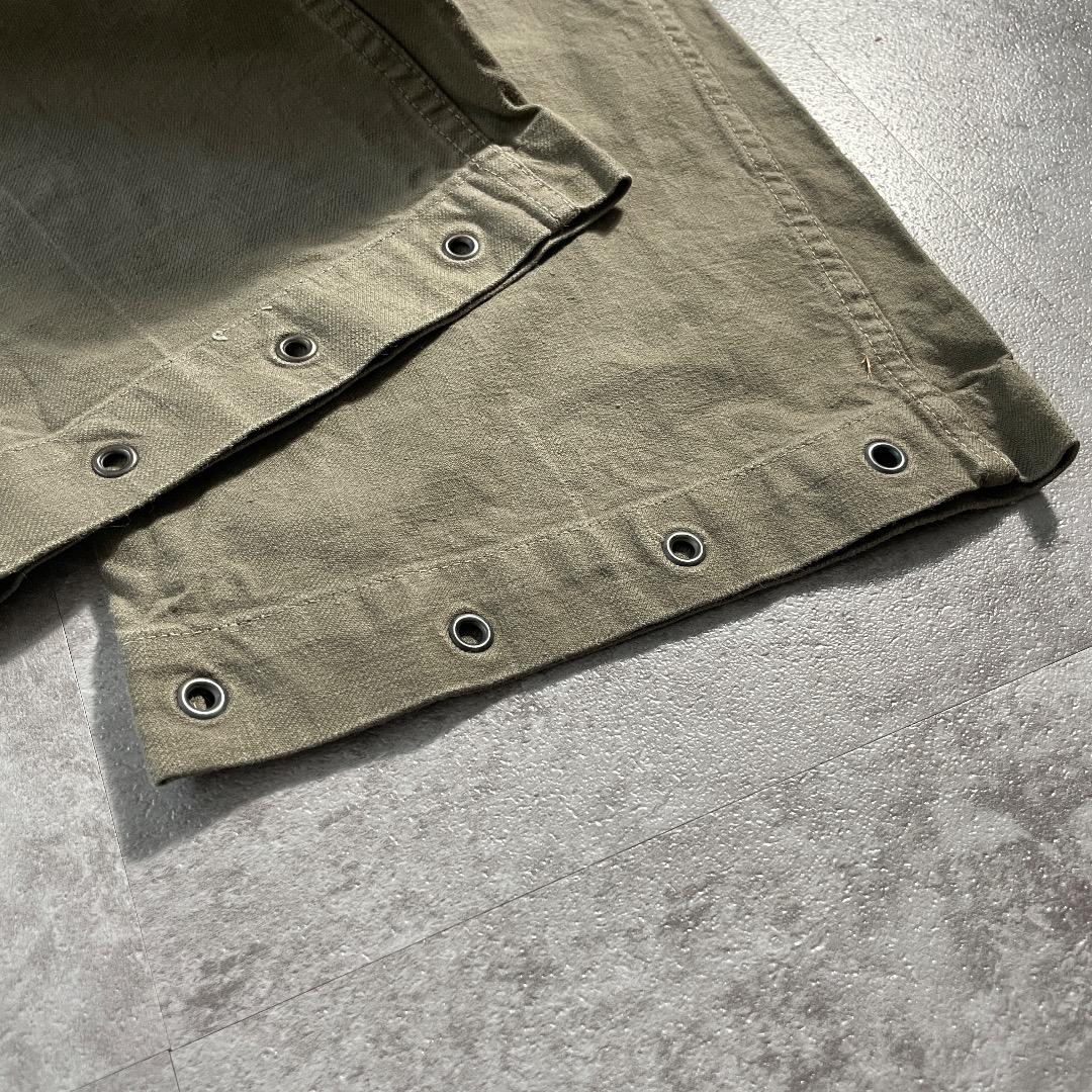 40-50s スウェーデン軍 コットン ミリタリー ベイカーパンツ M39