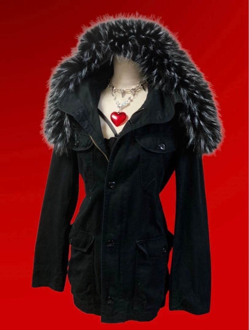 00s y2k 平成ギャル モッズコート