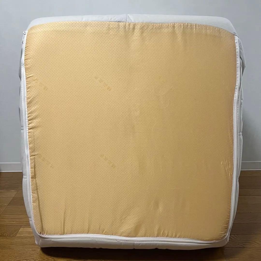 【美品】リーンロゼ トーゴ風 1Pソファー用 グレー