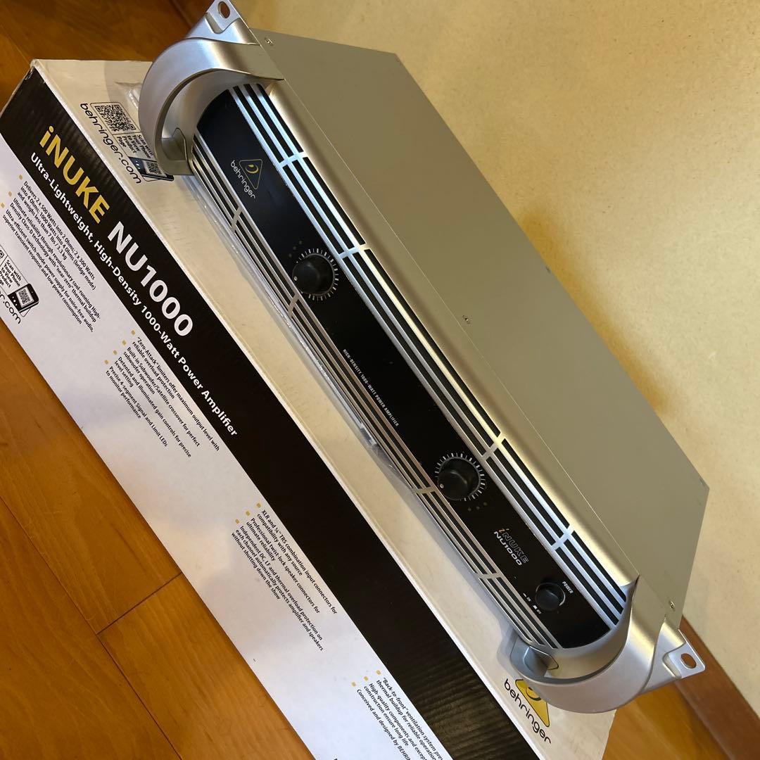 behringer iNUKE NU1000 パワーアンプ