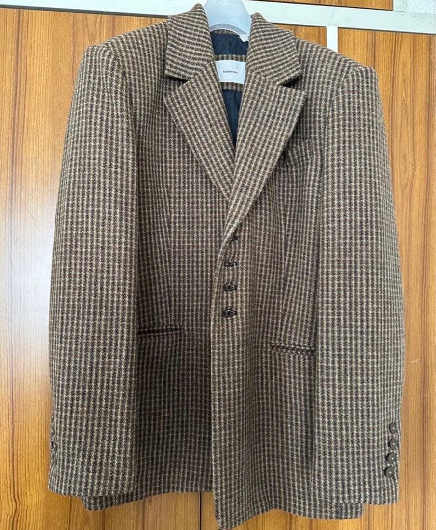 ジャケット・アウター todayful Wool100% Check Jacket 36