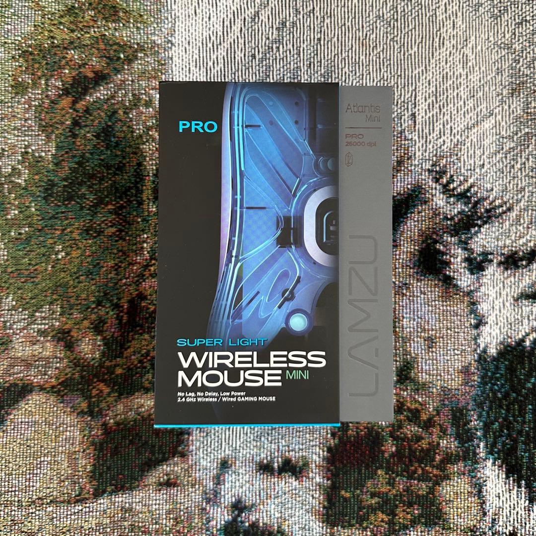 LAMZU WIRELESS MOUSE MINI PRO 本体 4Kドングル付
