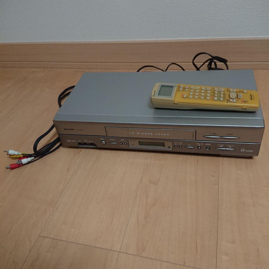 SHARP シャープ VHS ビデオレコーダー  VC-GH20 動作品