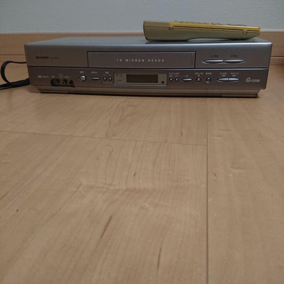 SHARP シャープ VHS ビデオレコーダー  VC-GH20 動作品