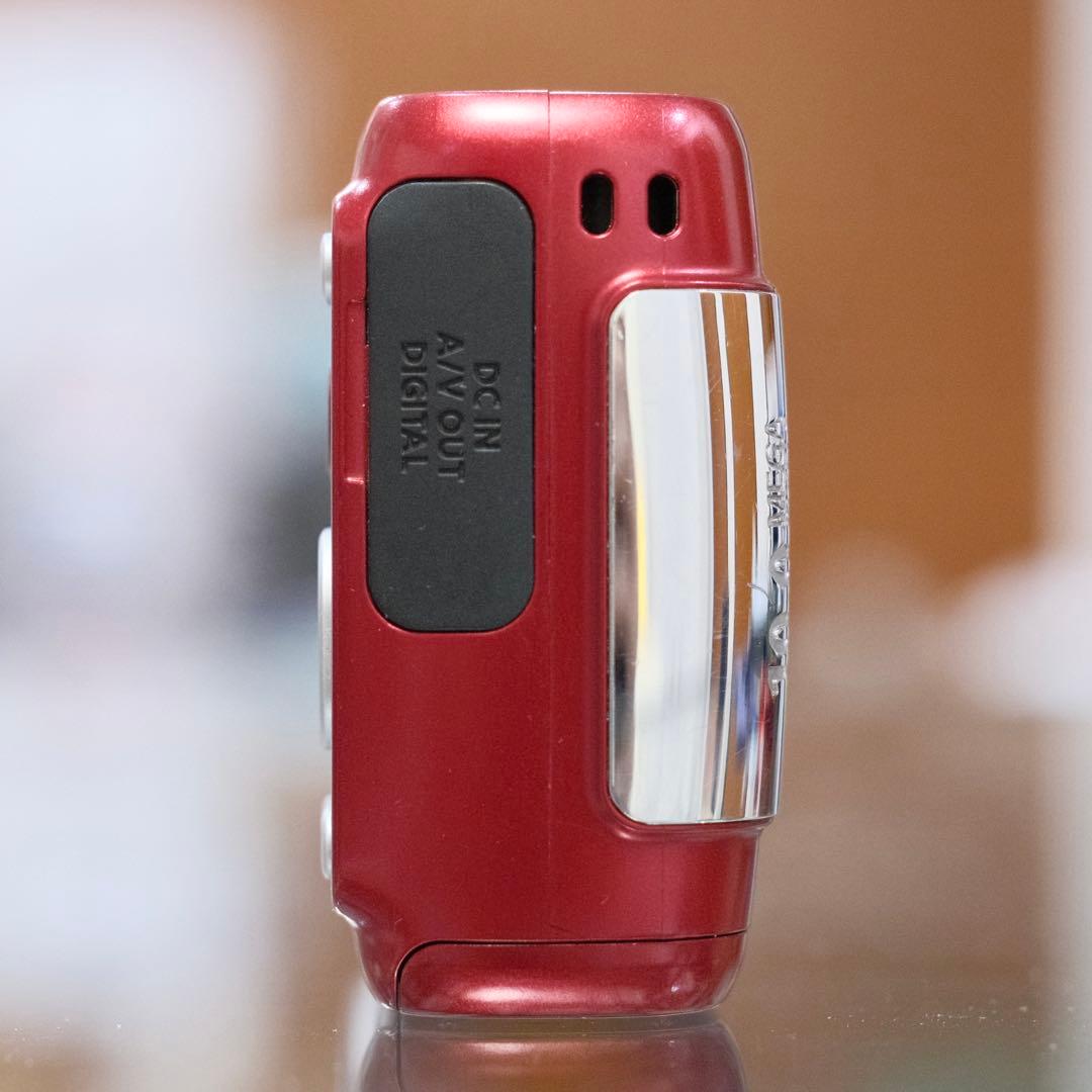 名機 動作品 平成レトロ CCD Canon PowerShot A480 赤