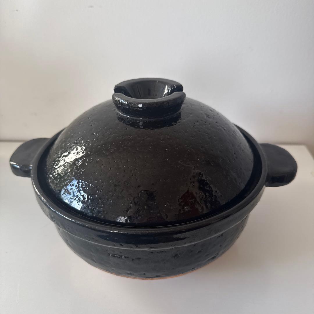 長谷園 かまどさん 土鍋 伊賀焼 3合炊き　美品