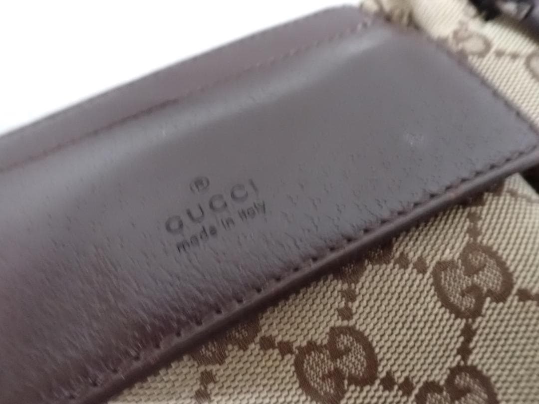 グッチ GGキャンバス ウエスト ボディバッグ28566 200047 J3-A