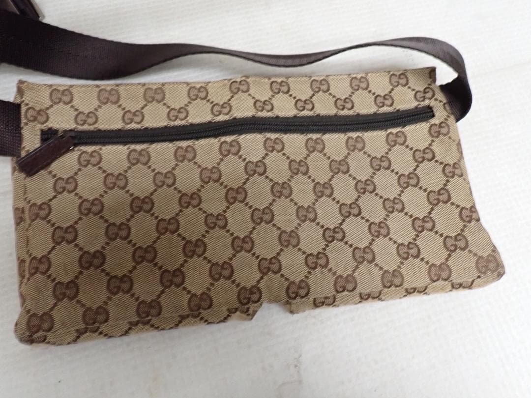 グッチ GGキャンバス ウエスト ボディバッグ28566 200047 J3-A