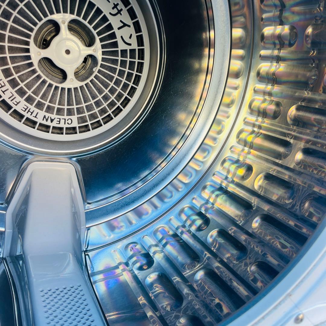 【動作品】　Panasonic 電気式乾燥機 ホワイト