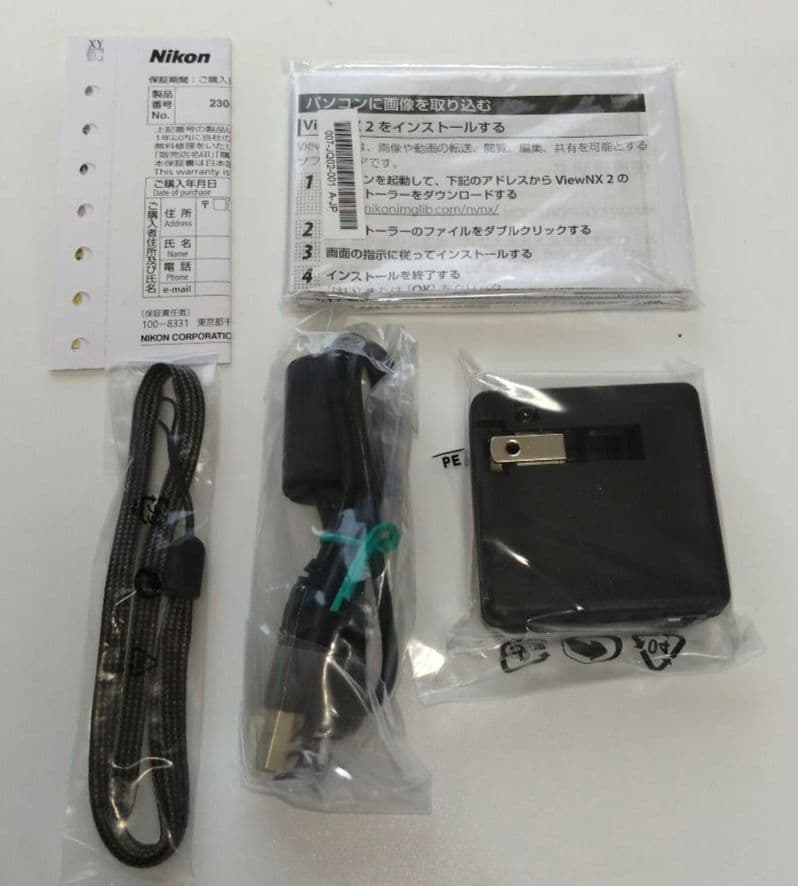 【未使用】Nikon COOLPIX S01 ホワイト