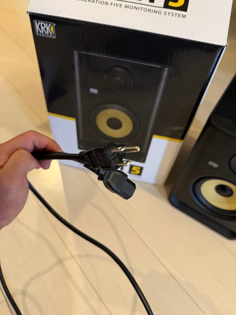 KRK ROKIT 5 G4 モニタースピーカー 片側のみ 動作品 美品