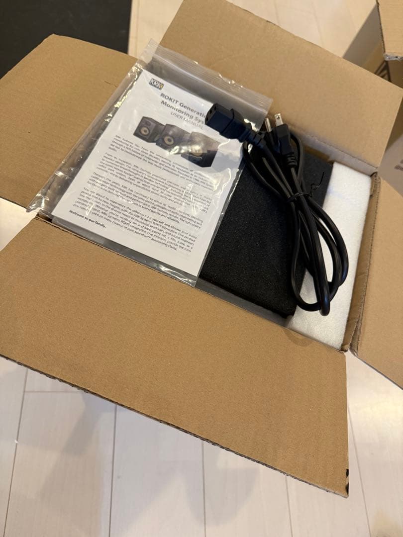 KRK ROKIT 5 G4 モニタースピーカー 片側のみ 動作品 美品