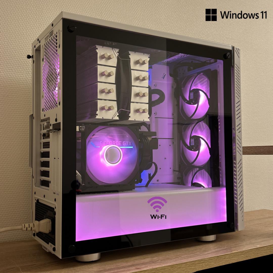 【動作保証付き】Windows11、ストレージ500GB　ゲーミングPC