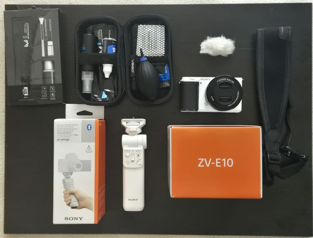 SONY ZV-E10 ホワイト 16-50mm ossレンズ付き