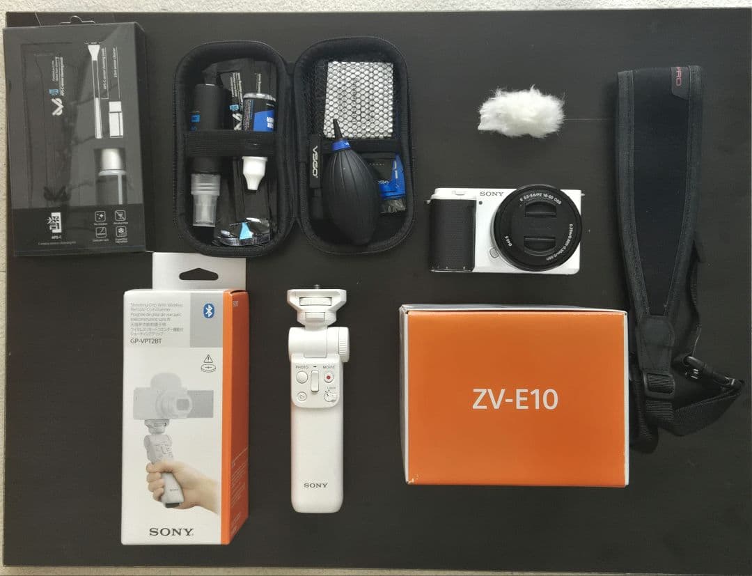 SONY ZV-E10 ホワイト 16-50mm ossレンズ付き