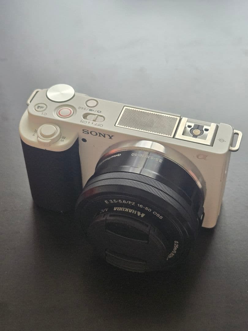 SONY ZV-E10 ホワイト 16-50mm ossレンズ付き