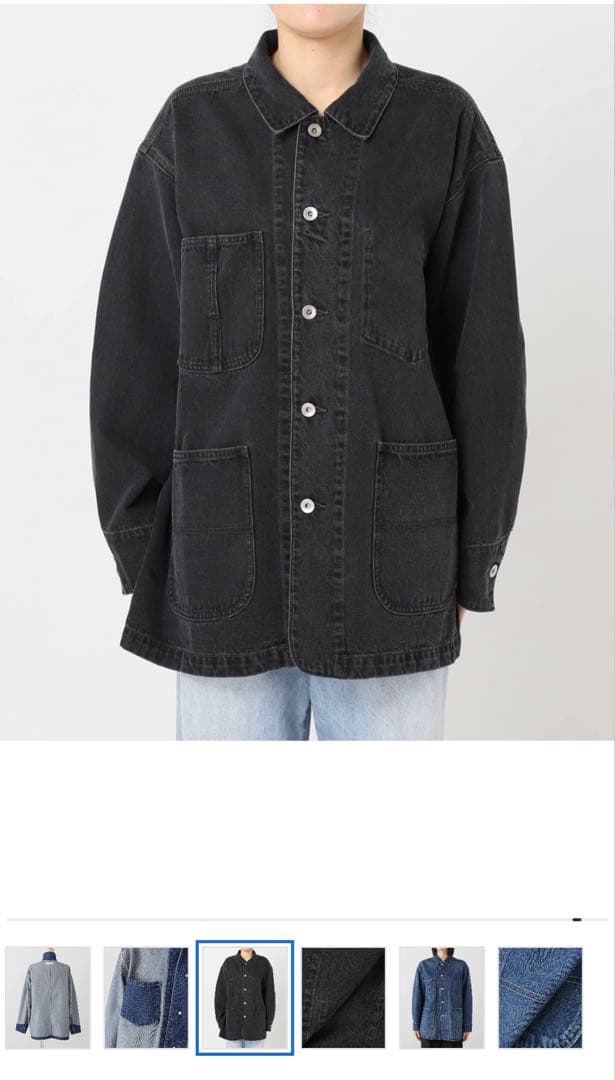 Plage coverall 3 カラー ブラック サイズ36