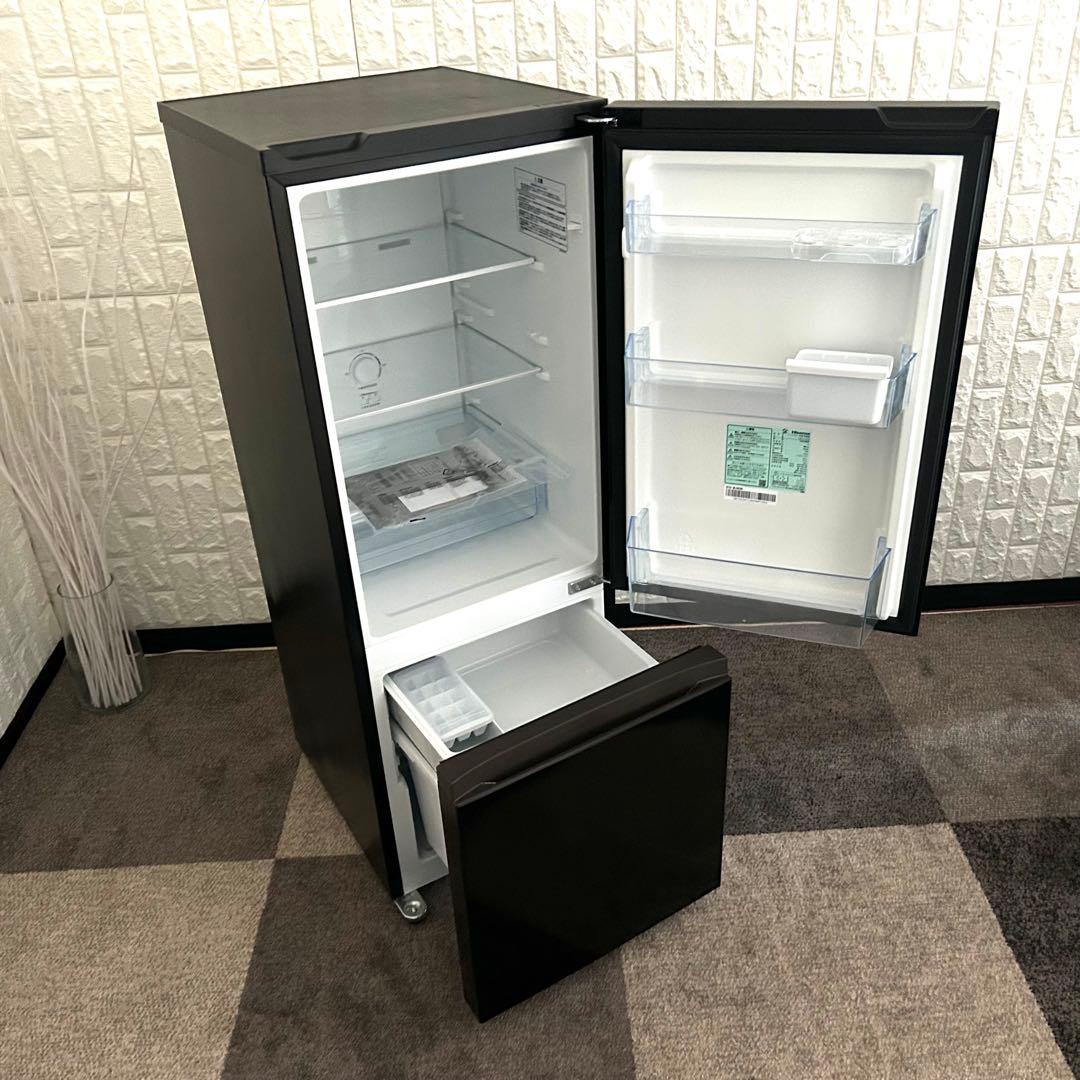 都内23区送料無料❗️ 冷蔵庫　洗濯機　電子レンジ　ブラック家電３点セット✨