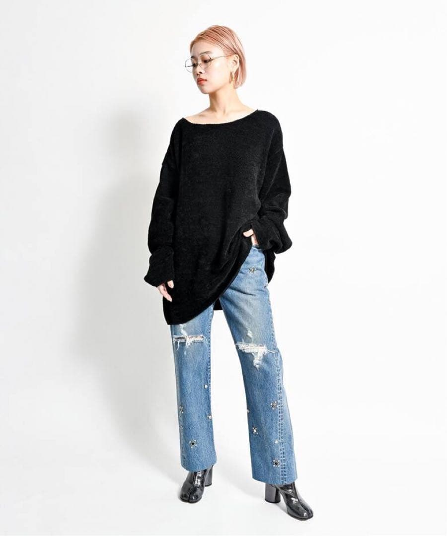 ana　PE WASH PULLOVER 2 ウォッシュプルオーバー