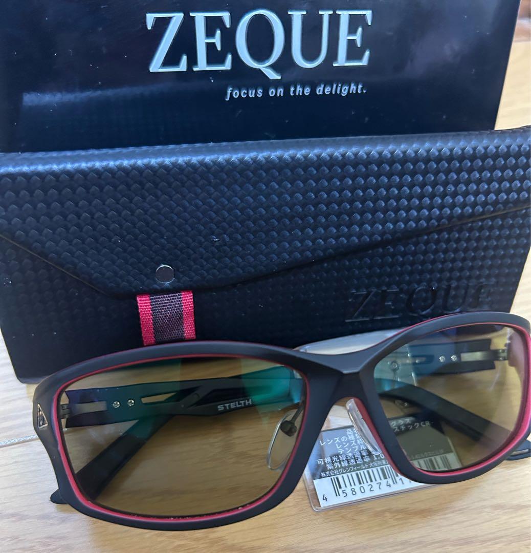 Zeque（ゼクー）　STELTH（ステルス）サングラス 持ち運びケース付き