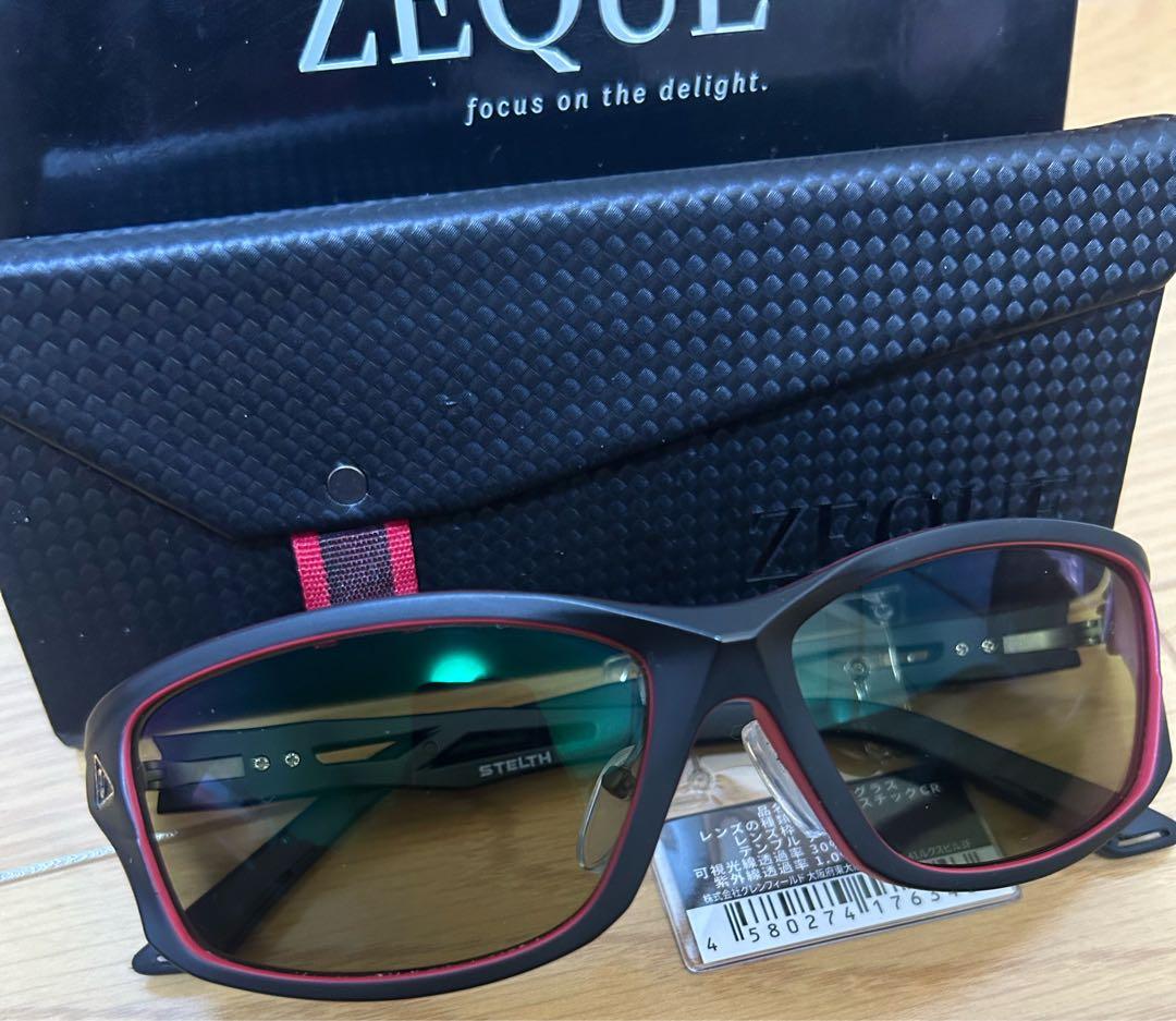 Zeque（ゼクー）　STELTH（ステルス）サングラス 持ち運びケース付き