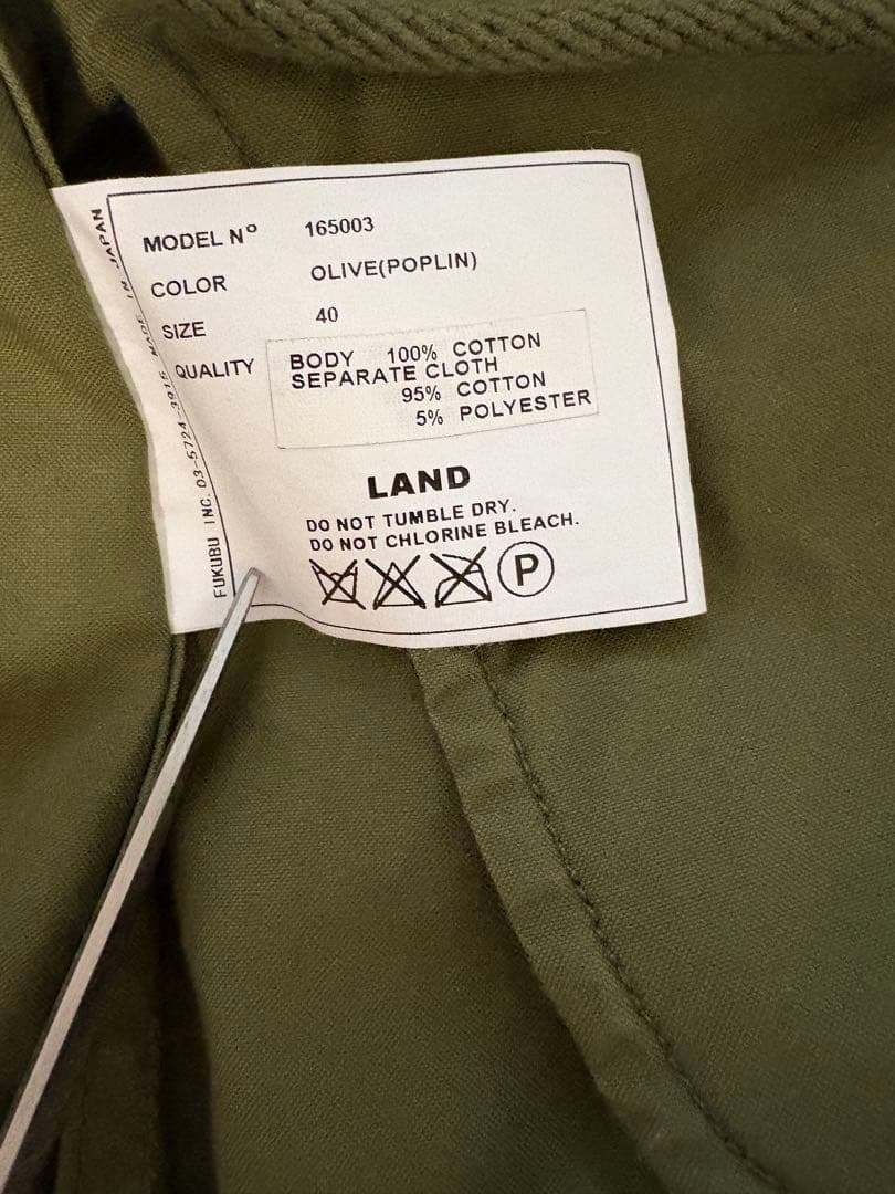 YAECA LIKE WEAR Mods coat モッズコート 40