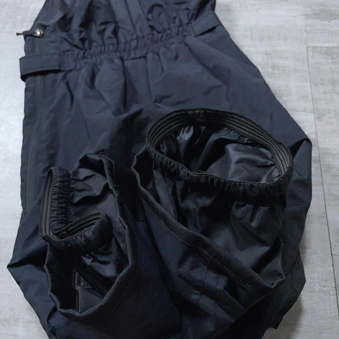 ノースフェイス スキーウェア 110 黒 ビブパンツ スキーウェア スノーボード